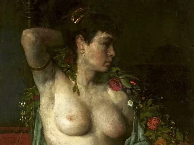1853-Henryk Piątkowski - Donna seminuda
